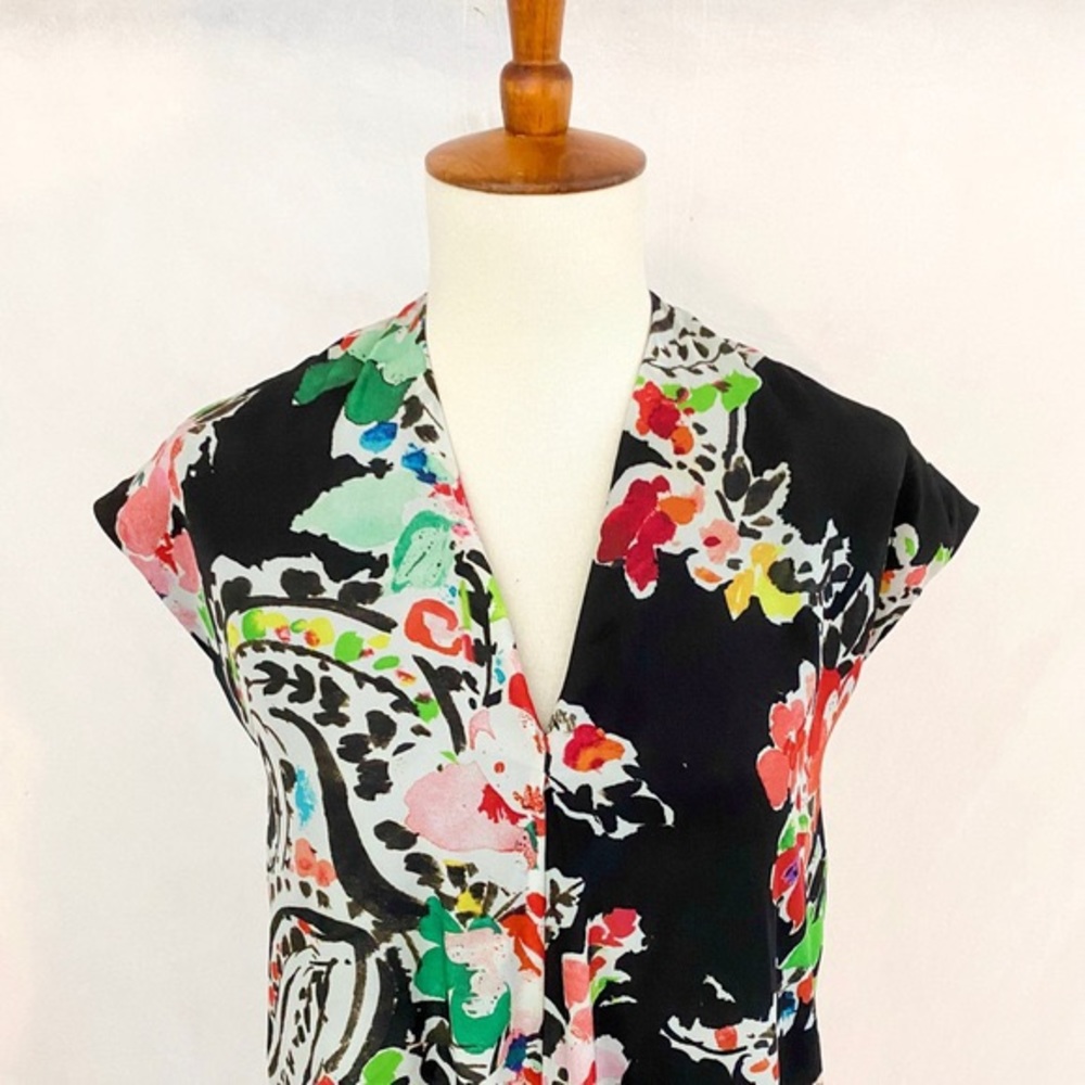 Lauren Ralph Lauren Paisley Pattern Shift Dress - Picture 6 of 10